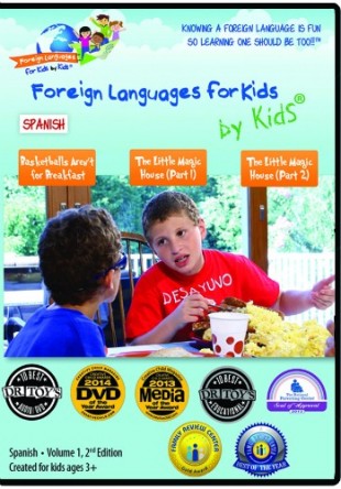 Spanish Language Learning DVD Series for Kids