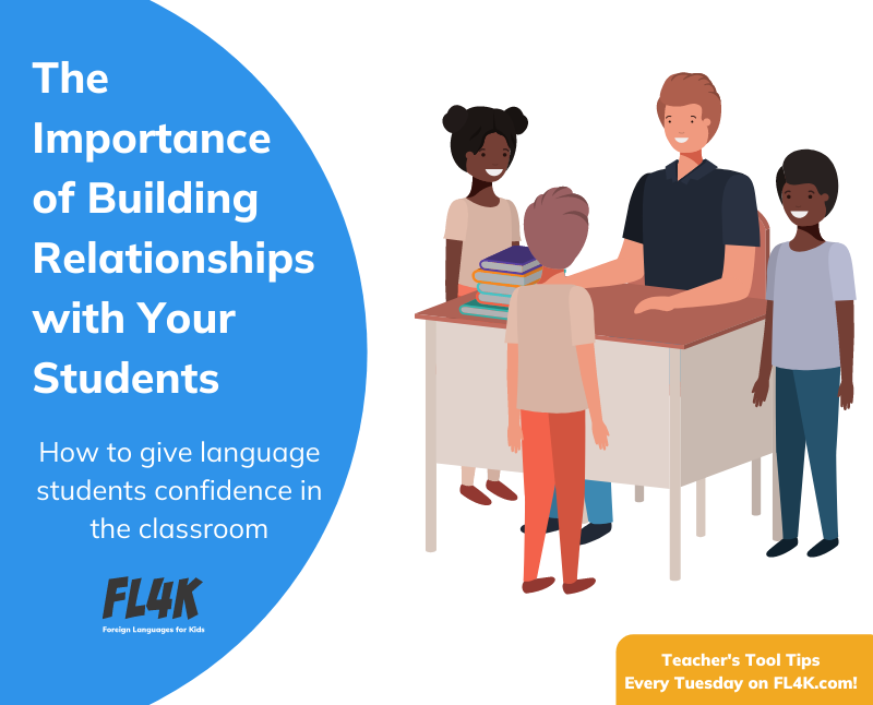 the importance of building relationships with your students, success in the classroom