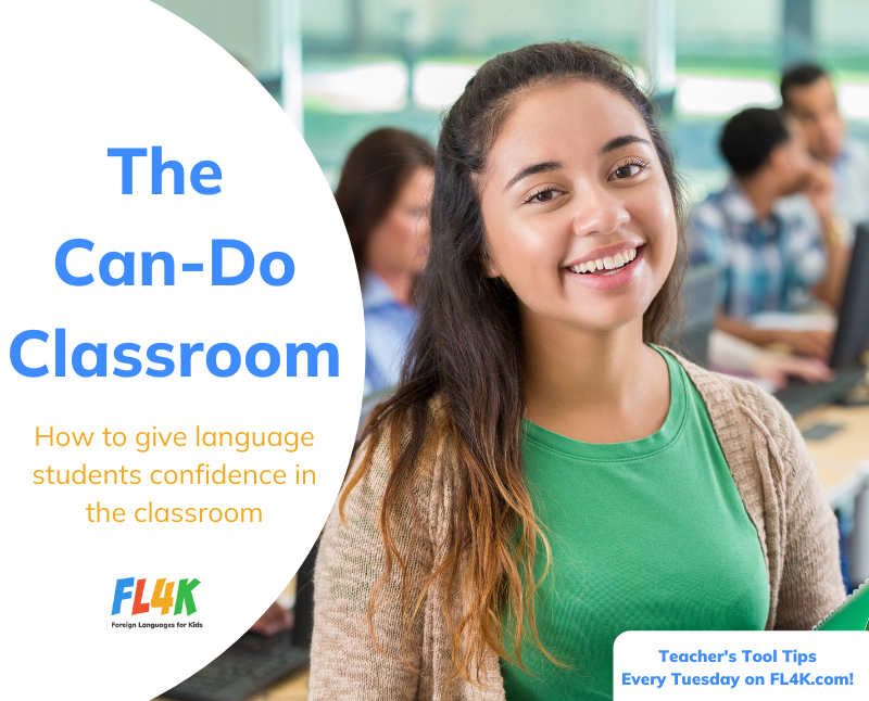 <p>Are you looking for a way to have all your language students feel confident and find success in the classroom? One of the absolute miracle approaches to teaching a language is to engender a can-do attitude in every student!</p>
