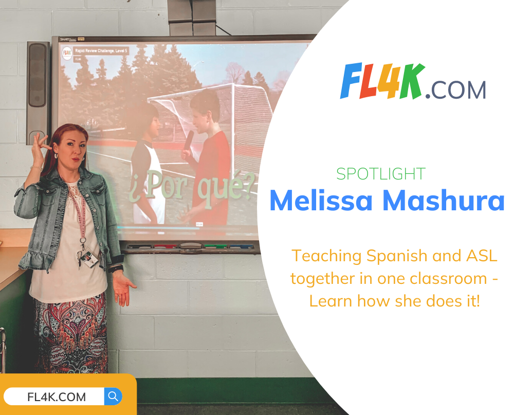 <p>Spotlight: Melissa Mashura, Teaching Spanish and ASL Together in One Classroom</p>
