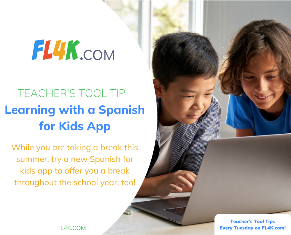 <p>While you are taking a break this summer, try a new Spanish for kids app to offer you a break throughout the school year, too!</p>
