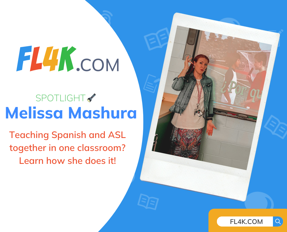 <p>Spotlight: Melissa Mashura, Teaching Spanish and ASL Together in One Classroom</p>

