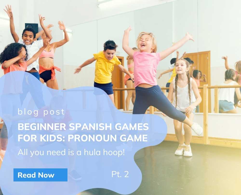 Fun and games are a great way to engage kids in language learning and make it stick long-term. Try these beginner Spanish games for kids!