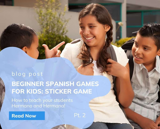 Try out our Sticker Activity to help beginners learn Spanish! Teach your students hermano (brother) and hermana (sister) the fun and easy way!